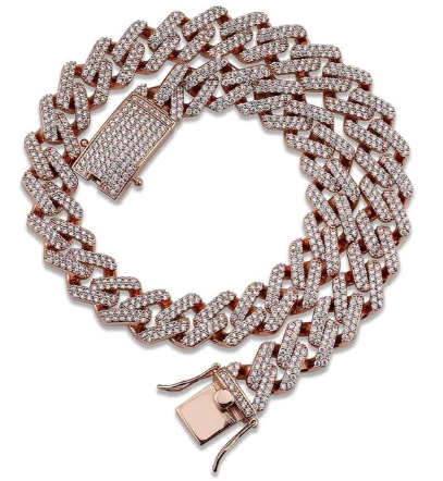 14MM Prong Set Cuban Link